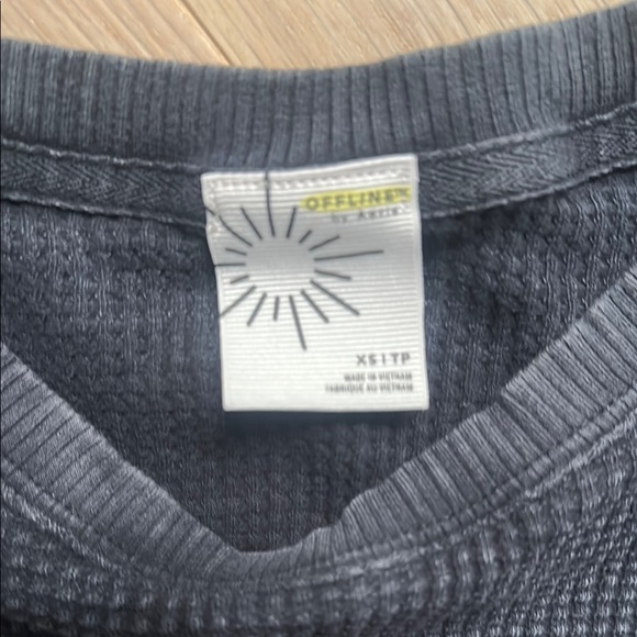 Offline Black Crop Top - Picture 2 of 3